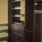 Mahogany Custom Closet