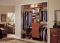 Reach-in closet organization