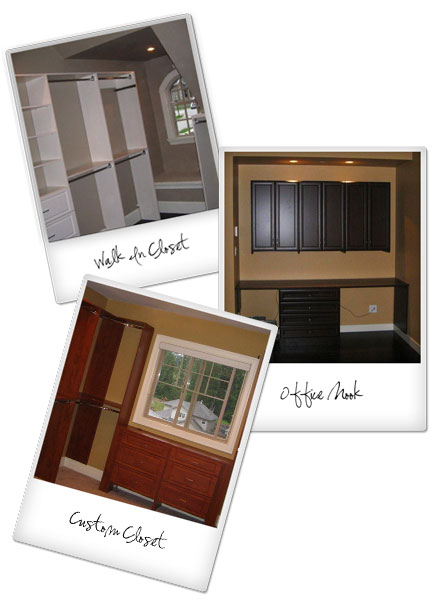 Custom closet & office projects